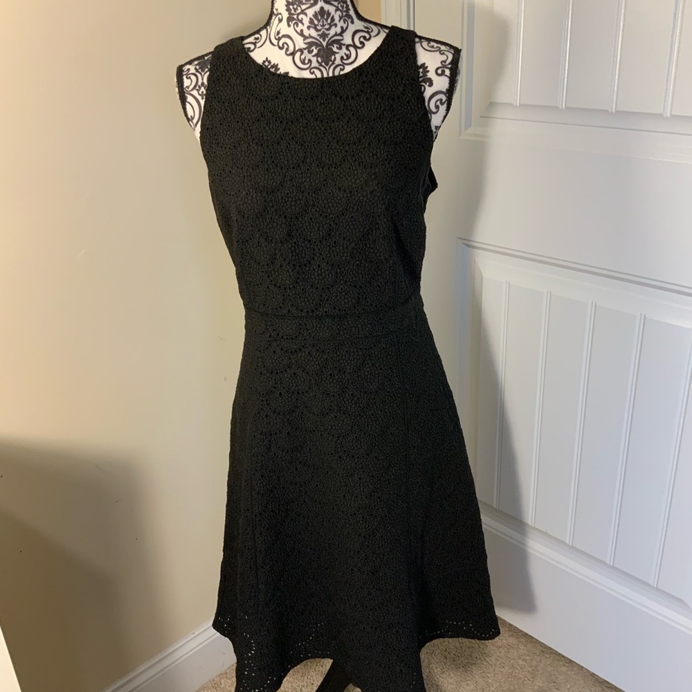 Ann Taylor Black Lace Dress - Picture 2 of 7